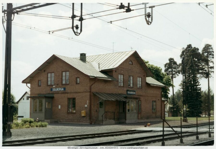 Solberga station 1968