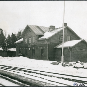 Solberga station 1920 efter ombyggnad
