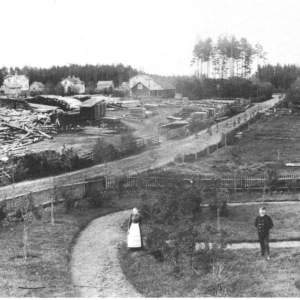 Bebyggelsen kring stationen